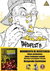 Presentación Bergara-Gaztetxe. Tapoi Fest 5. 5 marzo 2016